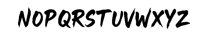 AAKSARAAN KAZEN Font UPPERCASE