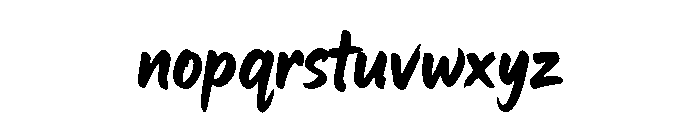 AAKSARAAN KAZEN Font LOWERCASE