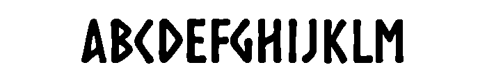 AAKSARAAN NORDHAVN Font UPPERCASE