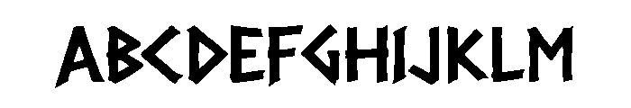 AAKSARAAN NORDVIK Font UPPERCASE