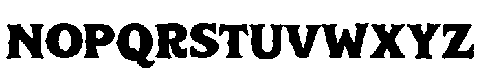 AAKSARAAN RETROLD Font UPPERCASE