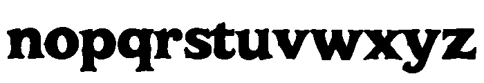 AAKSARAAN RETROLD Font LOWERCASE
