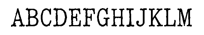 AAKSARAAN SERIFINK Font UPPERCASE