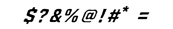 AAKSARAAN SPEEDFORGE Font OTHER CHARS