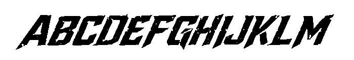 AAKSARAAN SPEEDFORGE Font UPPERCASE