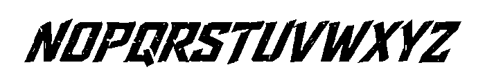 AAKSARAAN SPEEDFORGE Font UPPERCASE