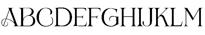 AAKSARAAN VALERIANA Font UPPERCASE