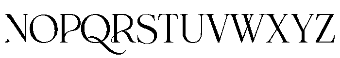 AAKSARAAN VALERIANA Font UPPERCASE