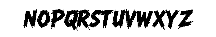 AAKSARAAN WILDTRAK Font UPPERCASE