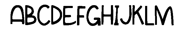 Aadhya Font UPPERCASE