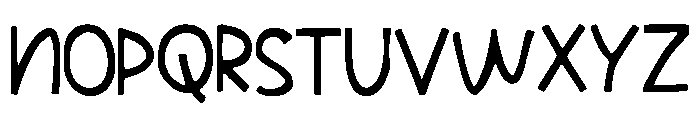 Aadhya Font UPPERCASE