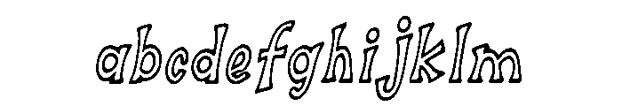Aahladdaa Italic FONT