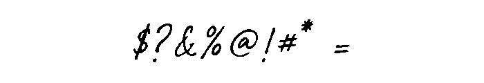Aaksaraan Briselle Font OTHER CHARS