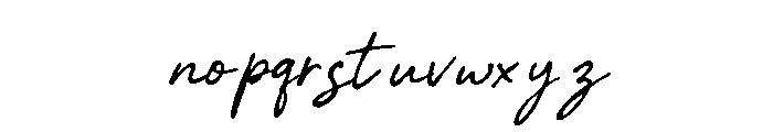 Aaksaraan Briselle Font LOWERCASE