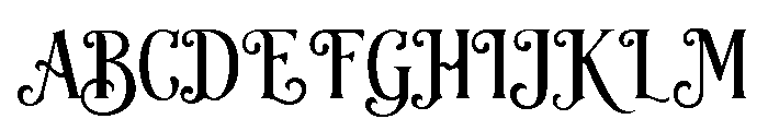 Aaksaraan Kenangan Font UPPERCASE