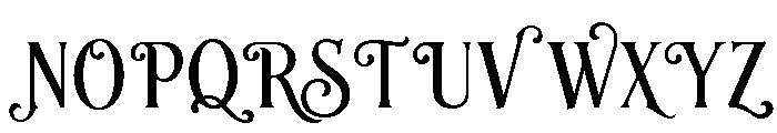 Aaksaraan Kenangan Font UPPERCASE