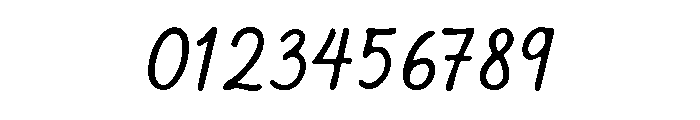 Aaksaraan Rania Regular Font OTHER CHARS