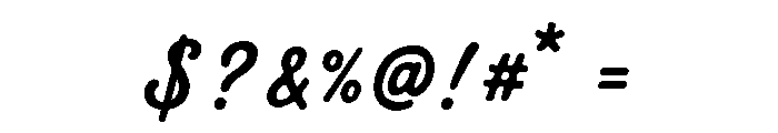 Aaksaraan Rouleur Font OTHER CHARS