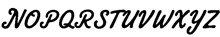 Aaksaraan Rouleur Font UPPERCASE