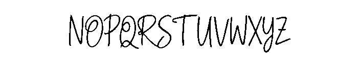 Aaksaraan Signascripta Font UPPERCASE