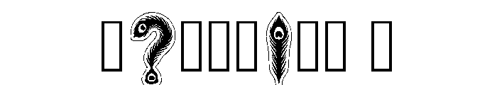 Aamir Regular Font OTHER CHARS