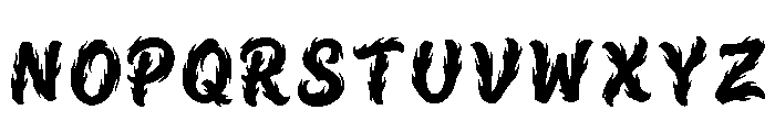 Aari Regular Font UPPERCASE