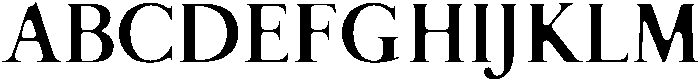 Aabel Round otf (400) Font UPPERCASE
