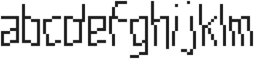 Aardvark Cwm Type ttf (400) Font LOWERCASE