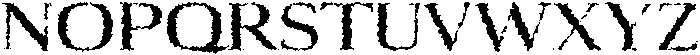 Aaron Distorted otf (400) Font UPPERCASE