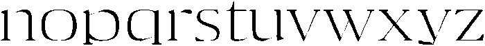 Aaron Light otf (300) Font LOWERCASE