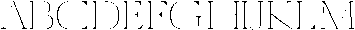 Aaron Thin otf (100) Font UPPERCASE