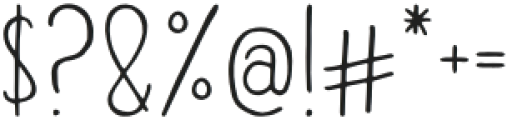 AaydanRegular otf (400) Font OTHER CHARS