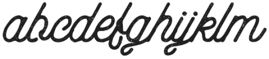 aaleyah-normal-stamp otf (400) Font LOWERCASE