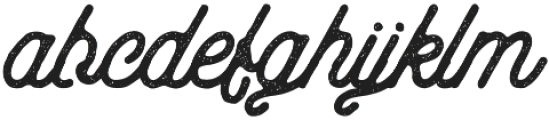 aaleyah-thick-stamp otf (400) Font LOWERCASE