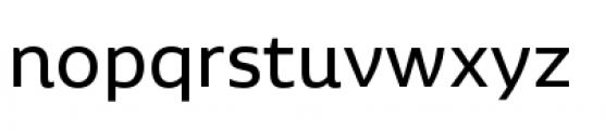 Aalto Sans Essential Alt Regular Font LOWERCASE