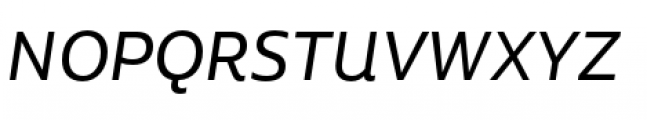 Aalto Sans Pro Regular Italic Font UPPERCASE
