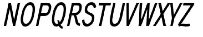 Aaux Next Compressed Medium Italic Font UPPERCASE