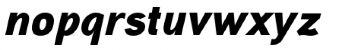 Aaux Next Ultra Italic Font LOWERCASE