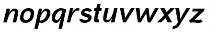 Aaux Next Wide Bold Italic Font LOWERCASE