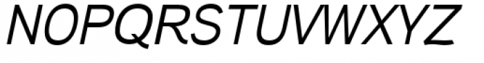 Aaux Next Wide Medium Italic Font UPPERCASE