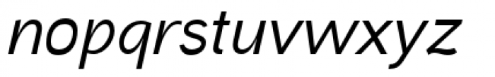 Aaux Next Wide Medium Italic Font LOWERCASE