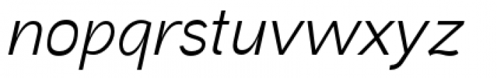 Aaux Next Wide Regular Italic Font LOWERCASE