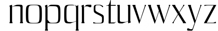 Aaliyah Serif Typeface 1 Font LOWERCASE