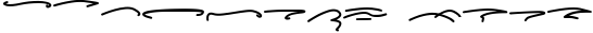 Aamballam -/ Signature Fonts Font LOWERCASE