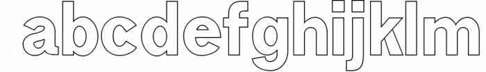 Aariel Sans Serif 7 Font Family Pack 6 Font LOWERCASE
