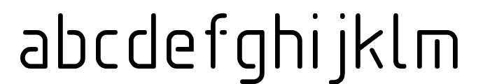 Aadhunik Light Font LOWERCASE