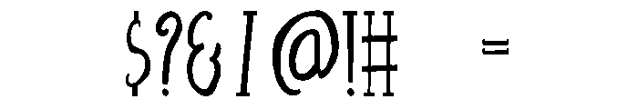 Aagaz Font OTHER CHARS