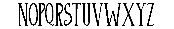 Aagaz Font UPPERCASE