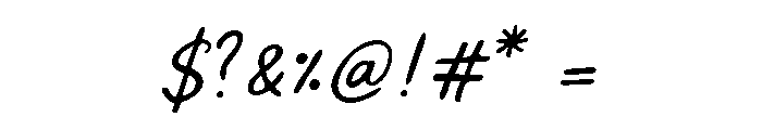 Aaksaraan Mirellia Font OTHER CHARS