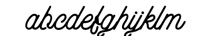 Aaleyah_PersonalUseOnly Font LOWERCASE